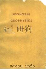 Advances in GEOPHYSICS  VOLUME19     PDF电子版封面     