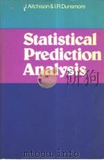 STATISTICAL PREDICTION ANALYSIS     PDF电子版封面  052129858X   