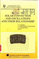 SORe'96:SOLAR CONVECTION AND OSCILLATIONS AND THEIR RELATIONSHIP（ PDF版）