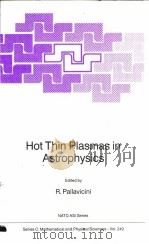 Hot Thin Plasmas in Astrophysics     PDF电子版封面  9027728127  R.Pallavicini 