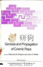 Genesis and  Propagation of Cosmic Rays     PDF电子版封面  9027726280  Maurice M.Shapiro and  John P. 