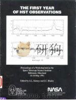 THE FIRST YEAR OF HST OBSERVATIONS     PDF电子版封面    A.L.Kinney and J.C.Blades 