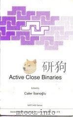 Active Close Binaries（ PDF版）