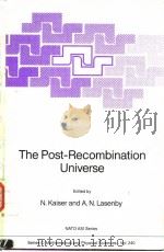 The Post-Recombination Universe（ PDF版）