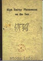 High Energy Phenomena on the Sun     PDF电子版封面    R.RAMATY AND R.G.STONB 