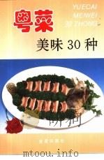 粤菜美味30种  图集   1997  PDF电子版封面  7508203283  张立男编著 