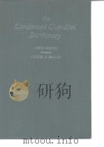 The Condensed Chemical Dictionary     PDF电子版封面     
