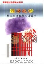 量子化学  基本原理和从头计算法  （上册）   1980年10月第1版  PDF电子版封面    徐光宪  黎乐民等 