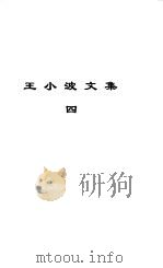 王小波文集  第4卷  沉默的大多数（1999 PDF版）