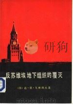 反苏维埃地下组织的覆灭  上   1993  PDF电子版封面    （苏）达·里·戈林科夫著；赵永穆，陈行慧译 