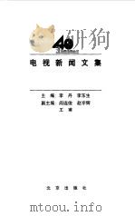 电视新闻文集   1998  PDF电子版封面  7200034975  李丹，李东生主编 