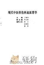 现代中医骨伤科流派菁华   1990  PDF电子版封面  7506702169  丁继华主编 