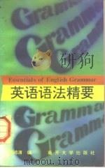 英语语法精要   1997  PDF电子版封面  7310009509  张鸿清编 