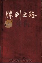 胜利之路   1958  PDF电子版封面    中国人民解放军铁道兵政治部编 