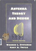ANTENNA THEORY AND DESIGN     PDF电子版封面     