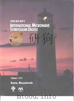 2000 IEEE MTT-S INTERNATIONAL MICROWAVE SYMPOSIUM DIGEST (1-3)     PDF电子版封面     