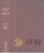 AMERICAN JOURNAL OF SOCIOLOGY VOL.87 No4-6 1982     PDF电子版封面    中国社会科学院社会学所 