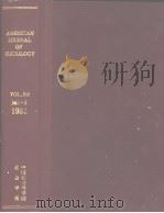 AMERICAN JOURNAL OF SOCIOLOGY VOL.88 No1-3 1982     PDF电子版封面    中国社会科学院社会学所 
