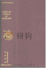AMERICAN JOURNAL OF SOCIOLOGY VOL.92 No6 1987     PDF电子版封面    中国社会科学院社会学所 