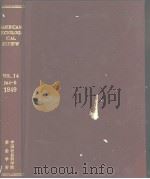 AMERICAN SOCIOLOGICAL REVIEW VOL.14 No4-6 1949     PDF电子版封面    中国社会科学院社会学所 