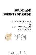 SOUND AND SOURCES OF SOUND     PDF电子版封面     