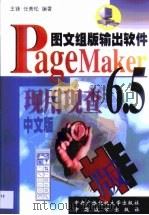 PageMaker 6.5现用现查 图文组版输出软件   1999  PDF电子版封面  7304018216  王锋，任青松编著 