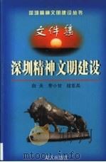 深圳精神文明建设  续编  文件集   1999  PDF电子版封面  7806540326  白天等主编 