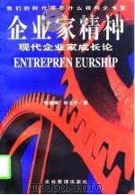 企业家精神  现代企业家成长论（1997 PDF版）