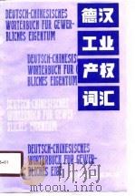 德汉工业产权词汇   1990  PDF电子版封面  7800110451  中国专利局信息中心编译 