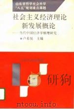 社会主义经济理论新发展概论  当代中国经济学原理研究（1994 PDF版）
