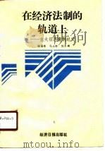 在经济法制的轨道上  重大经济案例纪实   1990  PDF电子版封面  7800361195  陶国峰等编 