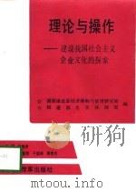 理论与操作  建设我国社会主义企业文化的探索   1992  PDF电子版封面  7800723666  沈恒泽主编 