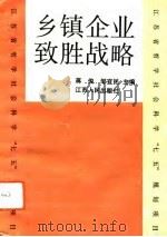 乡镇企业致胜战略   1992  PDF电子版封面  7214009757  蒋俊，邹宜民主编 