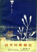 迟开的素馨花   1982  PDF电子版封面  10019·3285  苏阿芒著 