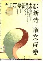 江西新时期十年文学作品选  新诗·散文诗卷（1990 PDF版）