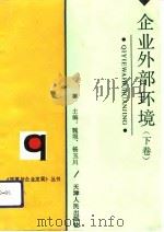 企业外部环境  下   1992  PDF电子版封面    魏埙，杨玉川 