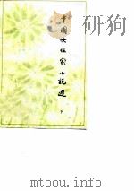 中国女作家小说选  下   1981  PDF电子版封面  10100·524  尤敏，屈毓秀编 