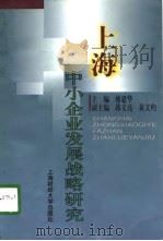 上海中小企业发展战略研究   1998  PDF电子版封面  7810492179  傅建华主编 