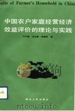 中国农户家庭经营经济效益评价的理论与实践   1992  PDF电子版封面  7216009487  冯中朝等著 