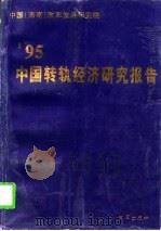 95中国转轨经济研究报告   1995  PDF电子版封面  7800727580  中国（海南）改革发展研究院编 