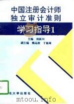 中国注册会计师独立审计准则学习指导  1（1996 PDF版）