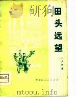 田头远望  二人转集   1974  PDF电子版封面    黑龙江省群众艺术馆 