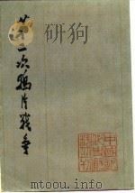 第二次鸦片战争  （四）   1978年07月第1版  PDF电子版封面    中国史学会主编 