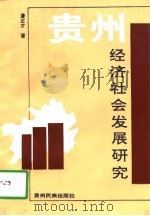 贵州经济社会发展研究（1996 PDF版）