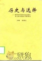 历史与选择  陕西农村经济社会发展中的主要问题及对策研究   1999  PDF电子版封面  7224049778  张建功主编 