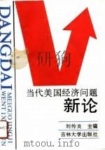 当代美国经济问题新论   1991  PDF电子版封面  7560108652  刘传炎主编 