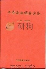 工商企业调查实务   1997  PDF电子版封面  7501735611  刘廷焕等著 