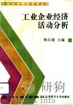 工业企业经济活动分析   1992  PDF电子版封面  7309009061  杨文超主编 