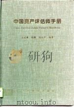 中国资产评估师手册   1995  PDF电子版封面  7800705129  王宝库等编著 