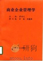 商业企业管理学   1997  PDF电子版封面  7504435651  黄诗义主编 